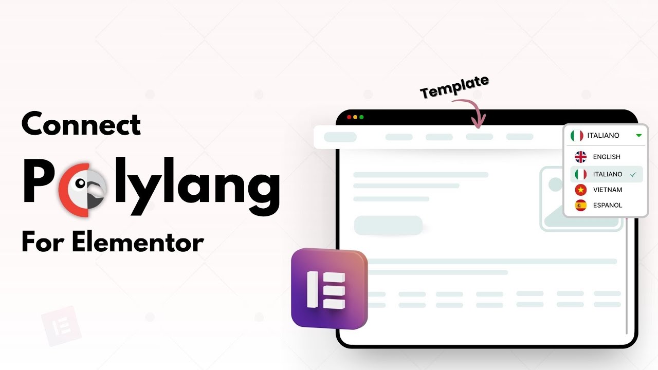 Add Language Switcher in Elementor & Fix Template Translation (Polylang)