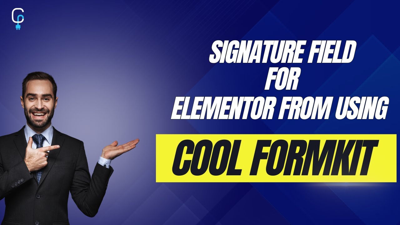 Add Signature Field in Elementor Form- Easy Step-by-Step Guide