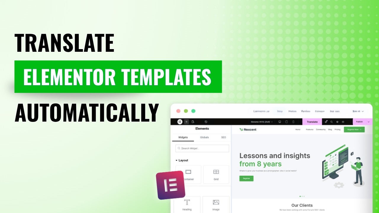 Polylang | Automatically Translate Elementor Templates