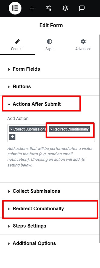 redirect conditionally