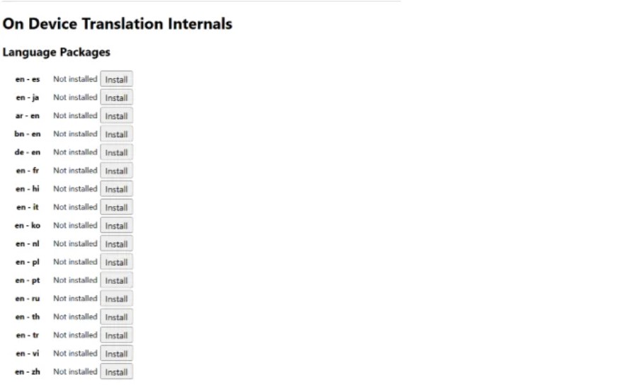 install language packs