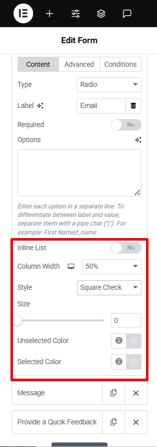 radio & checkbox customization