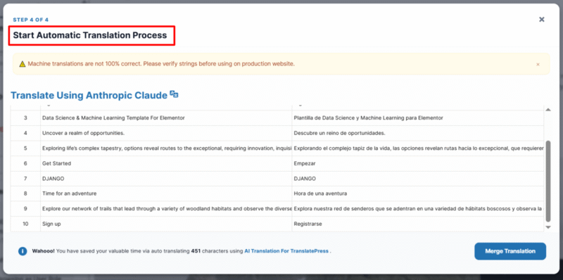 anthropic claude translation