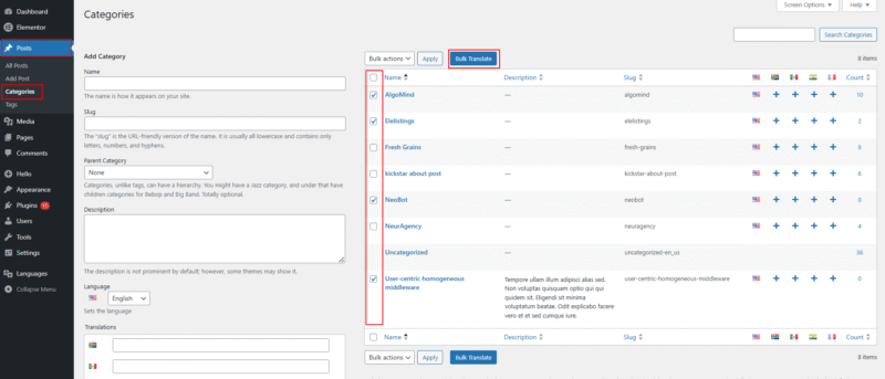translate categories autopoly